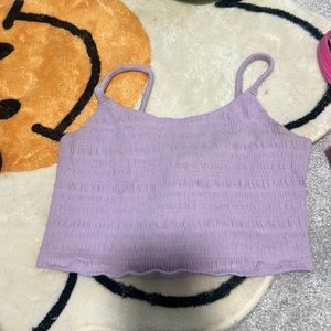 pacsun purple tank top women xs